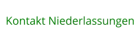 Kontakt Niederlassungen